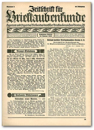 zeitschrift 13 januar 1928